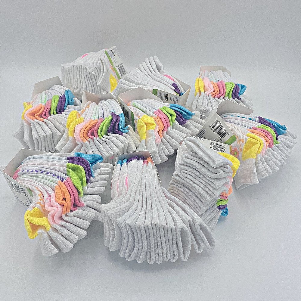 Baby Girl Socks 6-18 months (14 pairs)